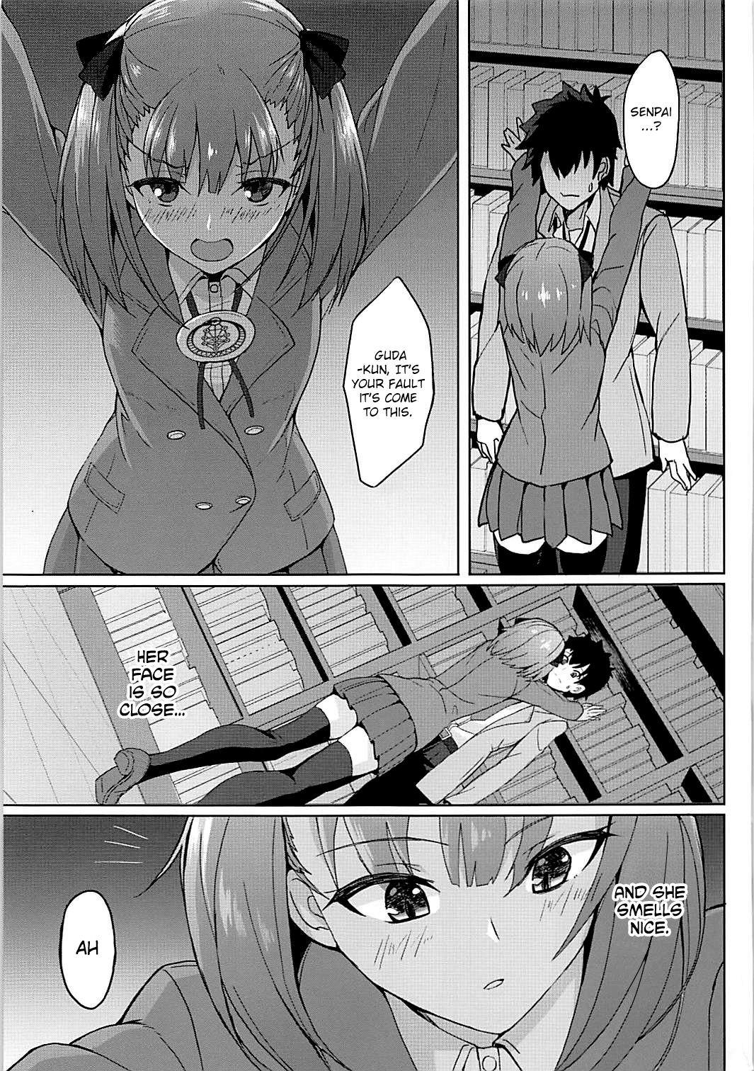 Hentai Manga Comic-Throbbing Chaldea Academy-Read-8